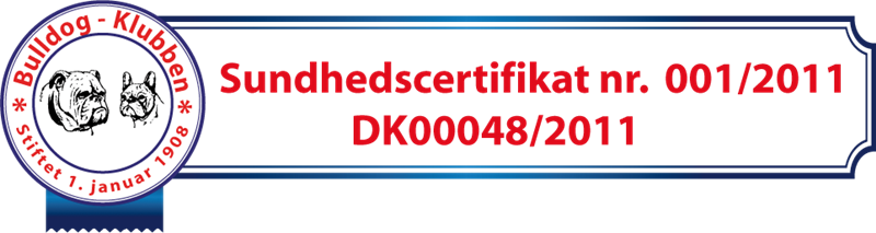 Sundhedscertifikat logo